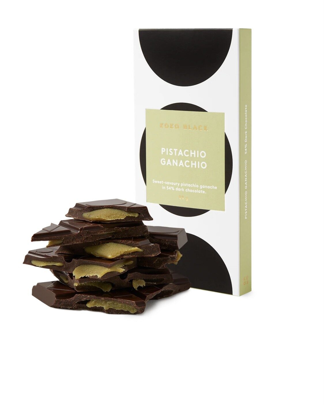 Pistachio Ganachio Block