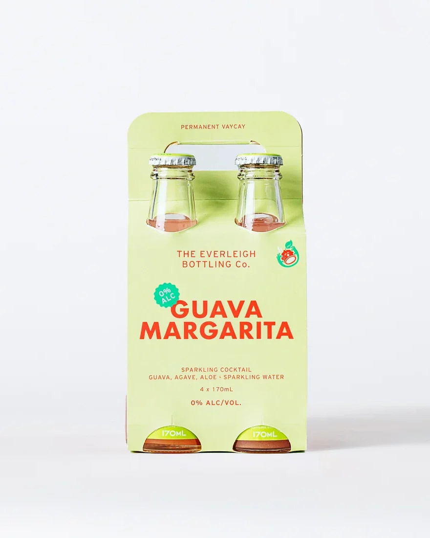 Guava Margarita Sparkling Cocktail | Non-Alcoholic